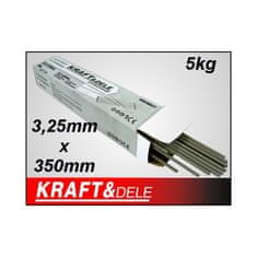 Kraft&Dele Svařovací elektrody 350mm - rutilové | KD1154