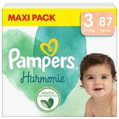 Pampers Harmonie Plenky vel. 3 (87 ks plenek) 6-10 kg