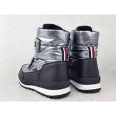 Tommy Hilfiger Sněhovky stříbrné 35 EU T3A5324341485918