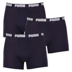 Puma 3PACK pánské boxerky modré (701206546 002) - velikost M