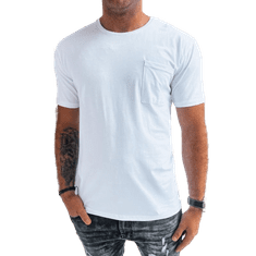 Dstreet Pánské tričko BRAN bílé rx5286 XL