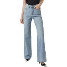 Vero Moda Dámské džíny VMTESSA Straight Fit 10283858 Light Blue Denim (Velikost 29/34)