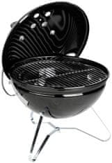 Weber Cestovní gril na dřevěné uhlí ø 37 cm, Smokey Joe, černý