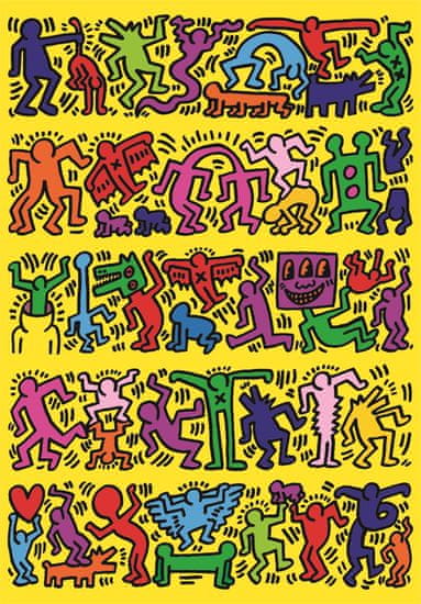 Clementoni Puzzle Novo Art Series: Keith Haring 1000 dílků