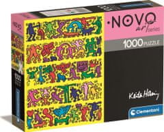 Clementoni Puzzle Novo Art Series: Keith Haring 1000 dílků