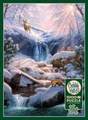 Cobble Hill Puzzle Tajemné vodopády v zimě 1000 dílků