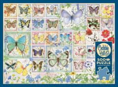 Cobble Hill Puzzle Motýlí dlaždice 500 dílků