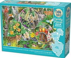 Cobble Hill Rodinné puzzle Kouzlo pralesa 350 dílků