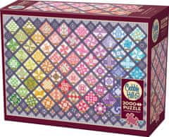 Cobble Hill Puzzle Vyšívané deky 2000 dílků