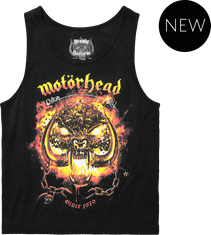 BRANDIT tílko Motörhead Tank Top Overkill černá Velikost: M