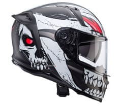 Caberg Helma na moto Avalon X Punk matt grey/white/red vel.XS