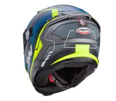 Caberg Helma na moto Avalon X Optic matt grey/blue/yellow fluo vel.XL