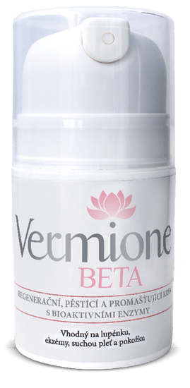 Vermione Beta, promašťující krém s Enzymy, 50ml