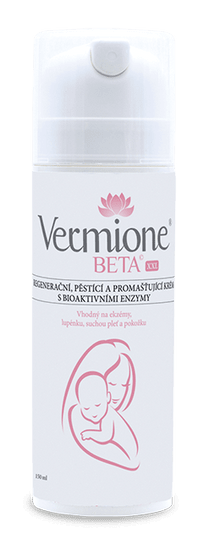 Vermione Beta, promašťující krém s Enzymy, 150ml