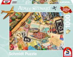 Schmidt Puzzle Vzpomínky na cestování 1000 dílků