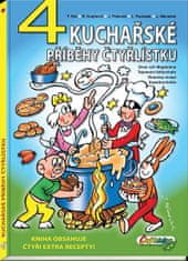 Radim Krajčovič: 4 kuchařské příběhy Čtyřlístku - Kniha obsahuje čtyři extra recepty!