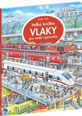 Presco Publishing Velká knížka VLAKY pro malé vypravěče