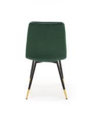 Halmar Designová židle Nypo tmavě zelená