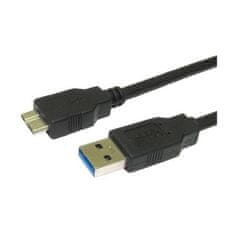 AQ USB kabel USB 3.0 M - micro USB 3.0 M, 0, 5 m - černý (CC66005)