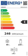 Gorenje Kombinovaná chladnička NRK6202AW4