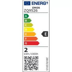 Emos LED žárovka ZQ9526 CLS JC 1,9W(22W) 210lm G9 WW