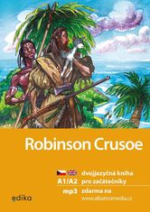 Defoe Daniel: Robinson Crusoe + mp3 zdarma (A1/A2)
