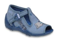 Befado chlapecké sandálky SNAKE 217P071 šedo-modré, DIGGER, velikost 25