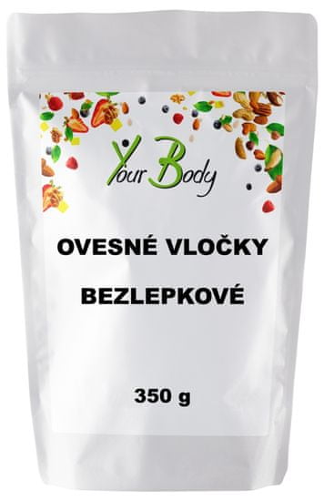 YOURBODY Ovesné vločky bezlepkové 350g