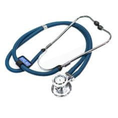 Little Doctor Stetoskop SteTime Little Doctor s hodinkami Rappaport - modrý