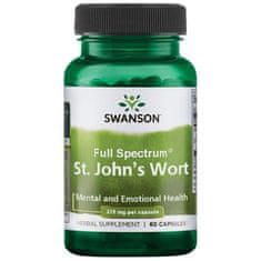 Swanson St. John's Wort (Třezalka tečkovaná), 375 mg, 60 kapslí