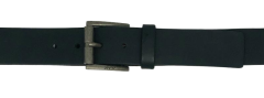 Levis kožený unisex pásek - černý, 85 cm
