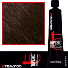 GOLDWELL Topchic 6NN@CV - profesionální barva na vlasy, dlouhotrvající efekt, sytá, intenzivní a dlouhotrvající barva, 60ml