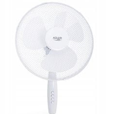 Adler Stojanový ventilátor AD7323w 40cm bílý