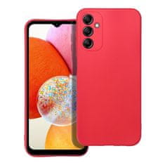 FORCELL Obal / kryt na Samsung Galaxy A14 5G / A14 4G červený - SOFT Case