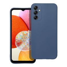 FORCELL Obal / kryt na Samsung Galaxy A14 5G / A14 4G modrý - SOFT Case