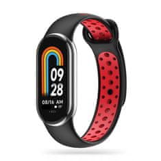 Tech-protect TECH-PROTECT SOFTBAND XIAOMI SMART BAND 8/8 NFC ČERNÁ/ČERVENÁ