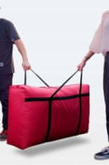 INNA Pohodlné odolné tašky na velké předměty potah matrace Skvanda Home červený 2 kusy
