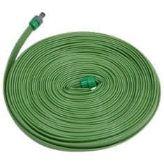 shumee vidaXL 3-trubková zavlažovací hadice zelená 22,5 m PVC