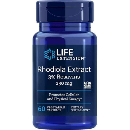 Life Extension Doplňky stravy Rhodiola Extract 3 Rosavins