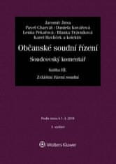 Jaromír Jirsa: Občanské soudní řízení. Soudcovský komentář. Kniha III (zákon č. 292/2013 Sb., o zvláštních řízeních soudních)