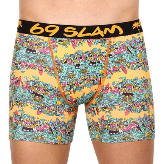 69 SLAM Pánské boxerky fit island of paradise dylan (MBYISP-PO)