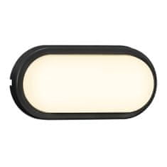 NORDLUX Oválné venkovní LED svítidlo Cuba 205 x 100 x 43 mm, 6,5 W, 700 lm,