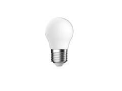 NORDLUX Stmívatelná LED žárovka Filament E27 4,2 W, 2700 K, mléčná