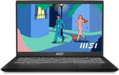 MSI Modern 15 B7M-067CZ, černá