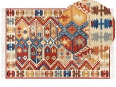 Beliani Vlněný kelimový koberec 200 x 300 cm vícebarevný VANASHEN