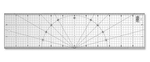 Olfa Rastrové pravítko OLFA MQR-15x60 - non slip