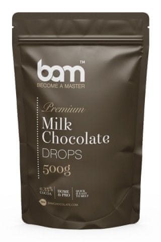 BAM Mléčná čokoláda 35,1%, 500g