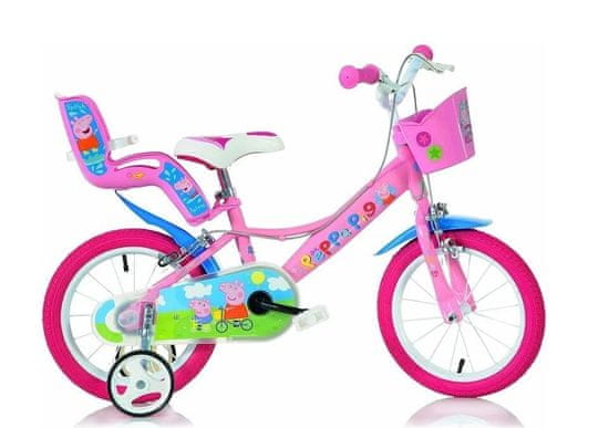 Dino bikes Dětské kolo 144R-PGS Prasátko Peppa 14