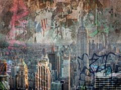 Vliesová fototapeta na zeď, New York, ML3701, Mural Young Edition, Grandeco, 3,71 x 2,8 m