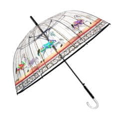 Perletti Dámský automatický deštník Giostra Transparent, 26290